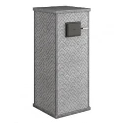 Стена из слэба талькомагнезита Talc Stone wall 27 с гравировкой
