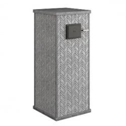 Стена из слэба талькомагнезита Talc Stone wall 26 с гравировкой