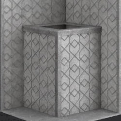 Стена из слэба талькомагнезита Talc Stone wall 23 с гравировкой