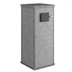 Стена из слэба талькомагнезита Talc Stone wall 21 с гравировкой
