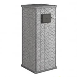 Стена из слэба талькомагнезита Talc Stone wall 20 с гравировкой