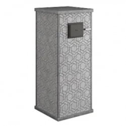 Стена из слэба талькомагнезита Talc Stone wall 19 с гравировкой