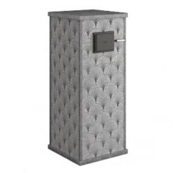 Стена из слэба талькомагнезита Talc Stone wall 16 с гравировкой