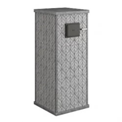 Стена из слэба талькомагнезита Talc Stone wall 14 с гравировкой