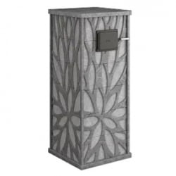 Стена из слэба талькомагнезита Talc Stone wall 12 с гравировкой