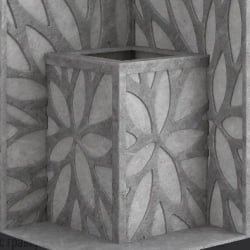 Стена из слэба талькомагнезита Talc Stone wall 12 с гравировкой