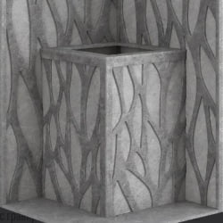 Стена из слэба талькомагнезита Talc Stone wall 11 с гравировкой