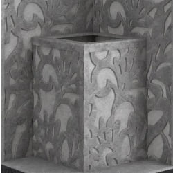 Стена из слэба талькомагнезита Talc Stone wall 10 с гравировкой