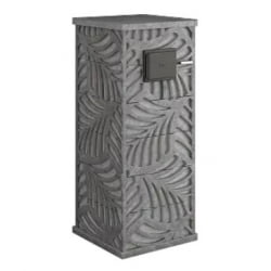 Стена из слэба талькомагнезита Talc Stone wall 08 с гравировкой