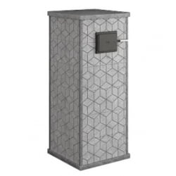 Стена из слэба талькомагнезита Talc Stone wall 05 с гравировкой