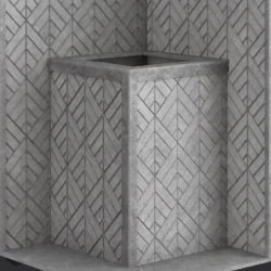 Стена из слэба талькомагнезита Talc Stone wall 04 с гравировкой