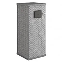 Стена из слэба талькомагнезита Talc Stone wall 04 с гравировкой