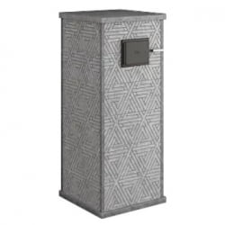 Стена из слэба талькомагнезита Talc Stone wall 02 с гравировкой