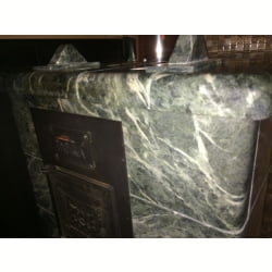 Печь Тройка № 06М1 в облицовке из змеевика