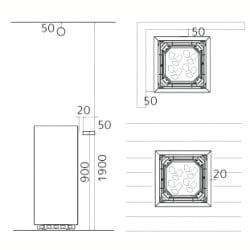 Электрическая печь Tulikivi Rae White 10,5 kW