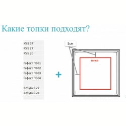 Малая открытая облицовка Tulikivi Classic Высота 990мм без портала