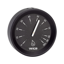 Набор аксессуаров Tylo Brilliant Black (бадья, ковш, песочные часы, термометр, гигрометр)