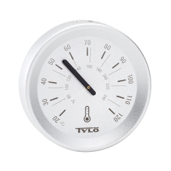 Набор аксессуаров Tylo Brilliant Silver (бадья, ковш, песочные часы, термометр, гигрометр)