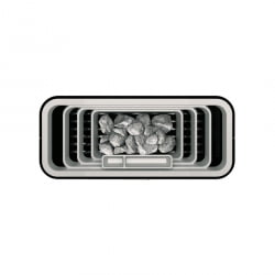 Электрическая печь Tylo Expression 10 3X230V, 3X400V+N черный