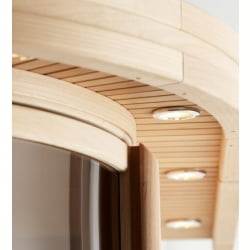 Сауна Tylo New Vision 150, установка в левый угол