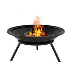 Чугунная Костровая чаша Fantastic D700 Стандарт (чаша + подставка + крышка)