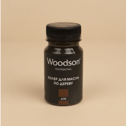 Колер для масла по дереву Woodson, Дуб, 80мл