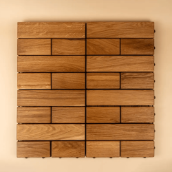 Садовый паркет Woodson 30×30 см, дуб