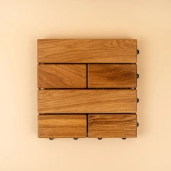 Садовый паркет Woodson 30×30 см, дуб