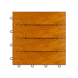 Декинг модули для бани Woodson 30х30 см, дуб