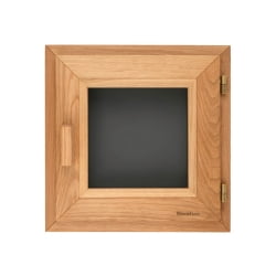 Окно Woodson PRO стекло GREY 40x40 см, Ольха