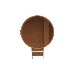 Купель Круглая Bentwood из натуральной лиственницы Премиум 1,17 х 1,17 х 1,1 м