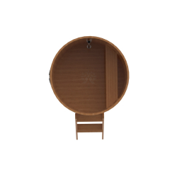 Купель Круглая Bentwood из натурального дуба 1,17 х 1,17 х 1,0 м