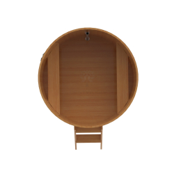 Купель Круглая Bentwood из натуральной лиственницы Премиум 1,50 х 1,50 х 1,0 м
