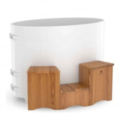 Подиум для купели две ступеньки Bentwood - Дуб 