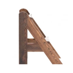 Лесенка для купели 2 ступени Bentwood лиственница морёная