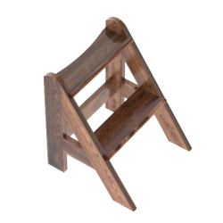 Лесенка для купели 2 ступени Bentwood лиственница морёная
