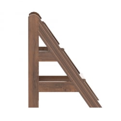 Лесенка для купели 3 ступени Bentwood дуб морёный