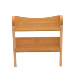 Лесенка для купели 2 ступени Bentwood лиственница натуральная