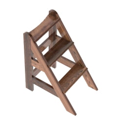 Лесенка для купели 3 ступени Bentwood лиственница морёная