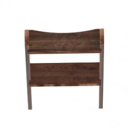 Лесенка для купели 2 ступени Bentwood лиственница морёная