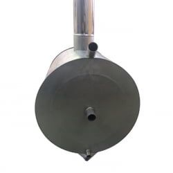 Купель BentWood Фурако из кедра D 1.5 (H 1.2/Стандарт) с наружной печкой