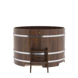 Купель Круглая Bentwood из морёного дуба 1,50 х 1,50 х 1,0 м