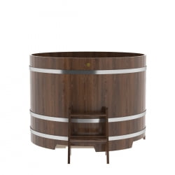 Купель Круглая Bentwood из морёного дуба 1,50 х 1,50 х 1,1 м