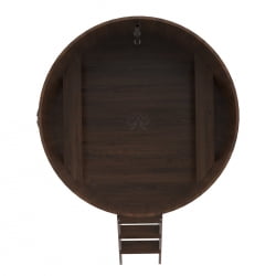 Купель Круглая Bentwood из морёного дуба 1,80 х 1,80 х 1,4 м