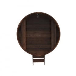 Купель Круглая Bentwood из морёной лиственницы Премиум 1,50 х 1,50 х 1,0 м