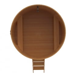 Купель Круглая Bentwood из натуральной лиственницы Премиум 1,80 х 1,80 х 1,4 м