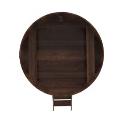 Купель Круглая Bentwood из морёной лиственницы Премиум 1,80 х 1,80 х 1,1 м