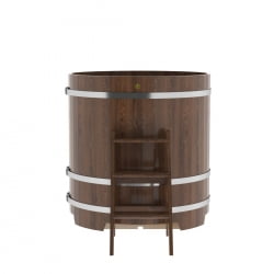 Купель Круглая Bentwood из морёного дуба 1,17 х 1,17 х 1,2 м