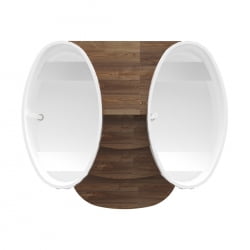 Подиум на две купели Bentwood 0,69х1,31 Дуб морёный