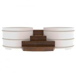 Подиум на две купели Bentwood 1.08х1.75 Дуб морёный